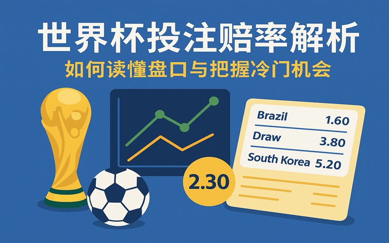 世界杯投注赔率解析：如何读懂盘口与把握冷门机会