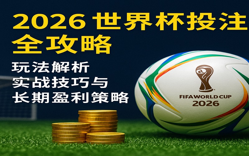 2026世界杯投注全攻略：玩法解析、实战技巧与长期盈利策略