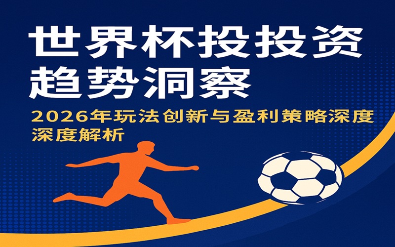 世界杯投注趋势洞察：2026年玩法创新与盈利策略深度解析