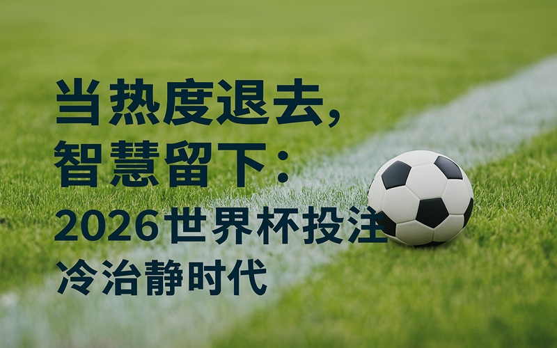 当热度退去，智慧留下：2026世界杯投注的冷静时代