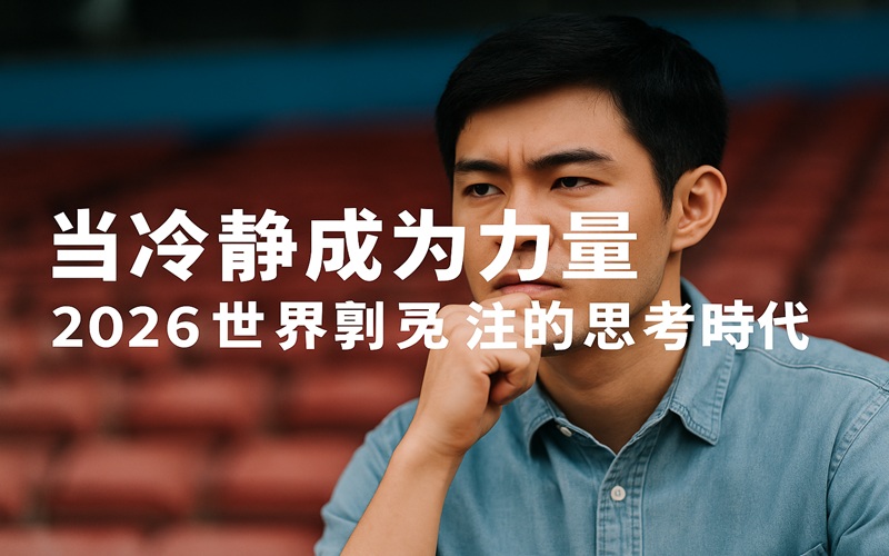 当冷静成为力量，2026世界杯投注的思考时代