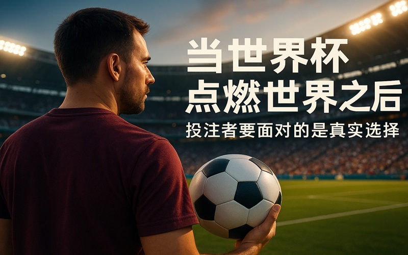 当世界杯点燃世界之后，投注者要面对的是真实的选择