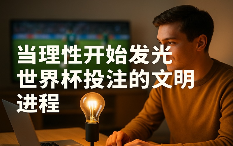 当理性开始发光，世界杯投注的文明进程