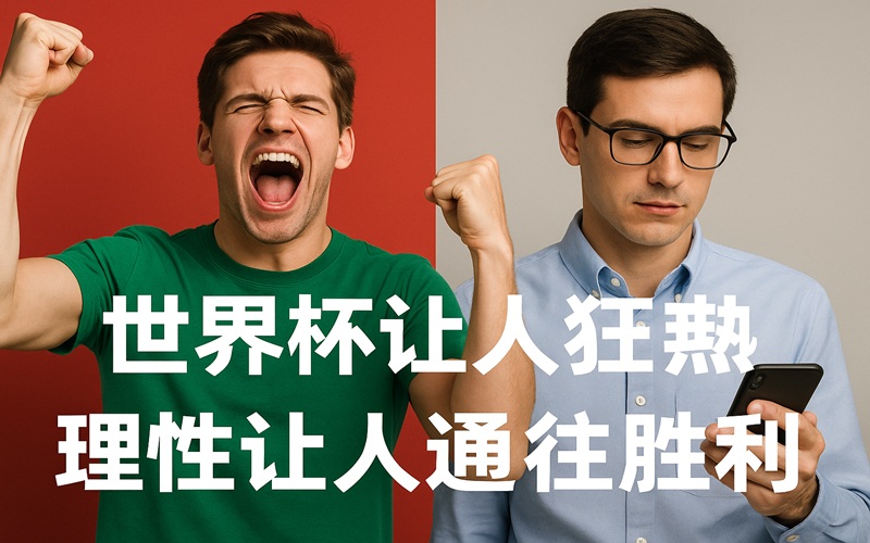 世界杯让人狂热，理性让人通往胜利