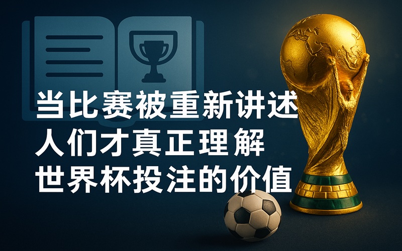 当比赛被重新讲述，人们才真正理解世界杯投注的价值