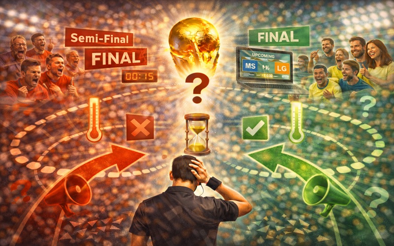 世界杯临近关键阶段时，判断为何更容易出现偏移